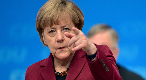 German Chancellor Angela Merkel